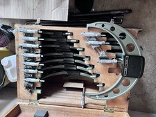 Mitutoyo Box of Micrometers Up