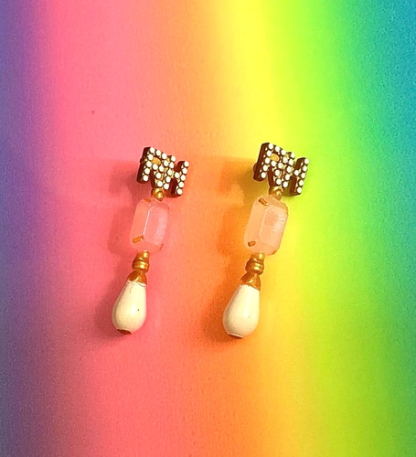 Rainbow high doll - doll, earrings