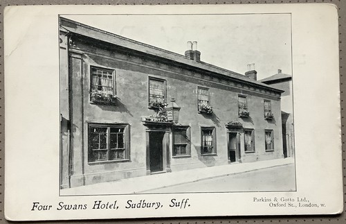 Sudbury 1914 four swans - 1914,