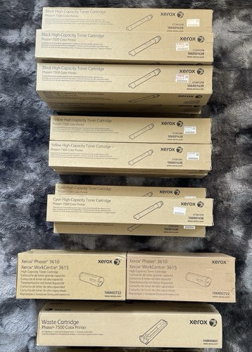 Xerox toner cartridges - toner, joblot