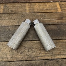 Vintage GT BMX Bike Axle Pegs 26T Chrome Pair Performer Freestyle 90s Old School