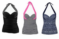 Tankini dress top swimsuit