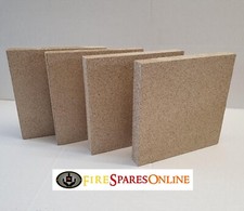 4 Fire Bricks (Set 2) to suit Aarrow Evolution 7 Stove - 196mm x 230mm x 25mm