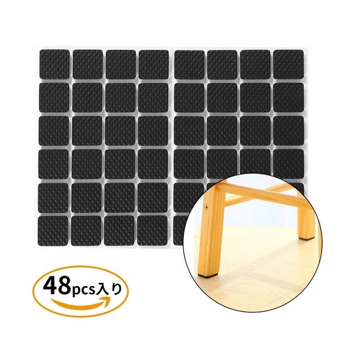 48pcs felt pads self - 48pcs, adhesive
