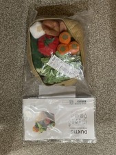 IKEA DUKTIG Children’s Soft Pretend Toy Food - Kitchen Set Washable 14 piece set