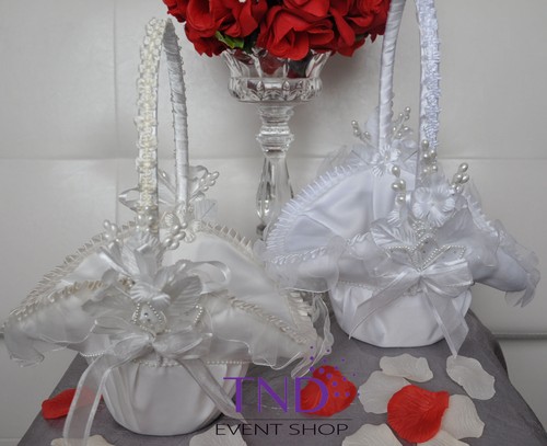Wedding ceremony satin flower - satin,