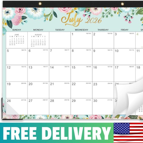 Desk calendar 2026 - calendar, 2026-2027