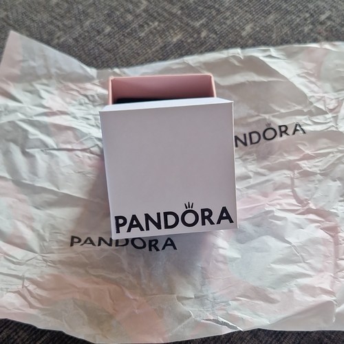 Pandora white pink - white/pink, square