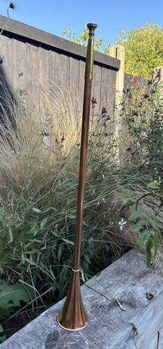 Vintage copper brass long - &,