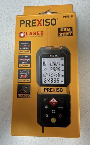 Prexiso laser distance measure - distance,