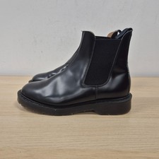 Solovair X Toast Black Leather