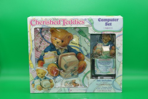 Cherished teddies computer set - cherished,