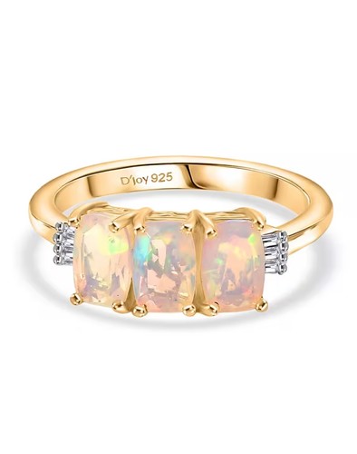 Opal white diamond - (sz:, n)