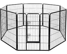 Pet Dog Playpen Portable Puppy Indoor/Outdoor (Small) 80x60cm inc Warranty