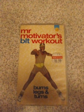 MR MOTIVATOR BLT WORKOUT VHS PAL Video BUMS LEGS & TUMS 1993 MORNING TV