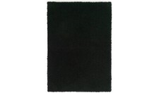 Habitat Cosy Black Shaggy Rug