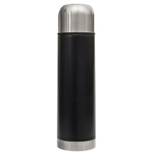 Thermos Stainless Steel Vacuum Insulated Flask 0.5L Black & Silver 500ml