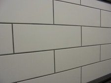  LINEAR MATT WHITE WALL TILES 300 x 100mm - JOB LOT OF 2 SQ.METRES