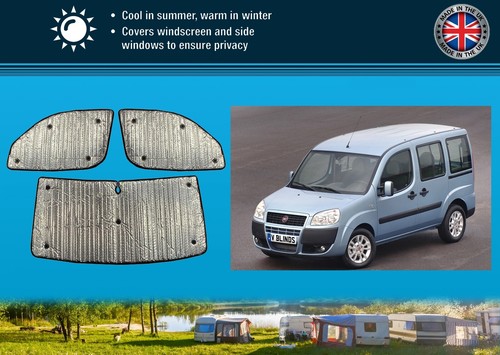 Thermal blinds for fiat doblo - for,