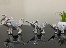 Bling Elephant Set of 3