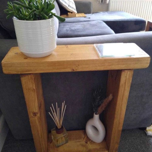 Solid wood end - wood,