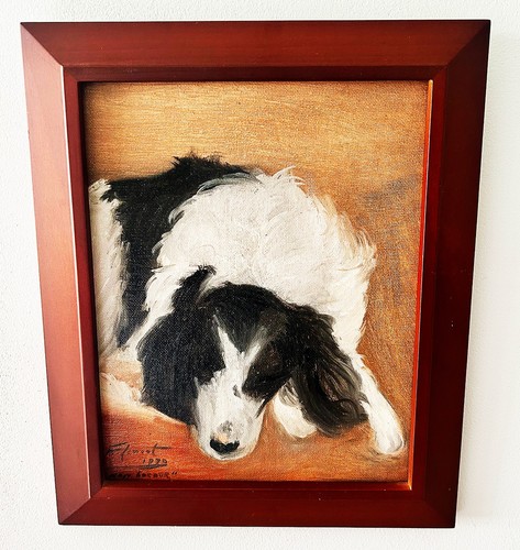 Original oil painting border - oil,
