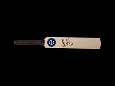 Signed KL Rahul India Cricketer Mini Cricket Bat With COA