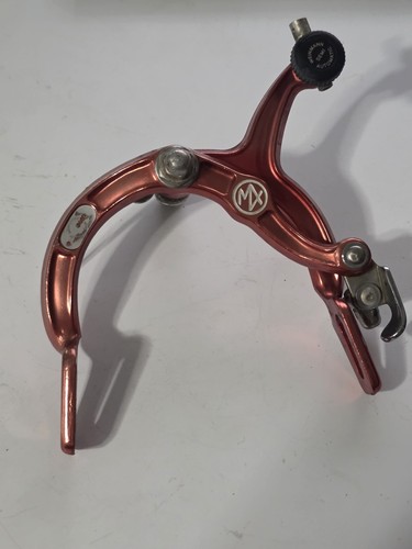 Old school red diacompe rear - old,