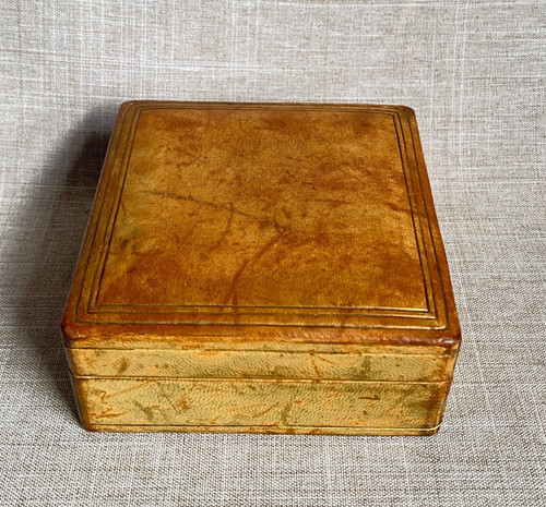 Vintage c1930 gilded tan - vintage,