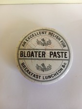 Antique Victorian Ceramic Bloater Paste Pot Lid-Very Good Condition