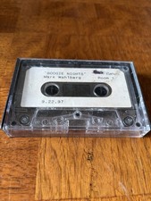 Boogie Nights  Movie Interview with Mark Wahlberg Press Junket Cassette Tape