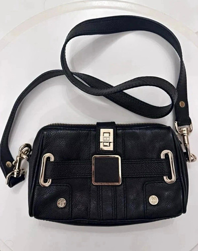 Tommy hilfiger black leather - tommy,