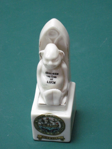 Crested china billiken the - -billiken,