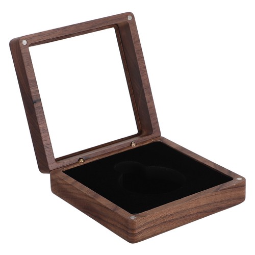 Wooden pocket watch - wooden, display