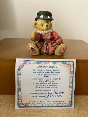 Cherished teddies bertie - cherished,