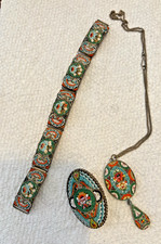 Set of 3 Antique Italian Micro