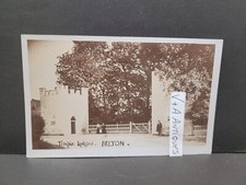 Temple Lodges Belton South Yorks Postcard - Real Photo