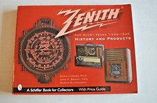 ZENITH RADIO THE GLORY YEARS 1936-1945 HISTORY & PRODUCTS PAPERBACK SCHIFFE 2003