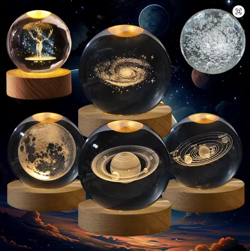 Usb moon planet globe - 3d,