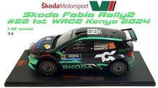 1:18 2024 Skoda Fabia Rally2