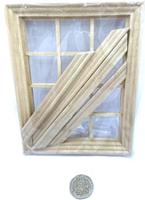 Dolls House Window 12 Pane