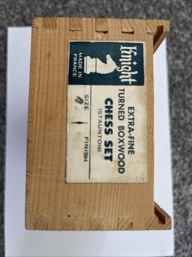 Staunton extra fine turned - fine,