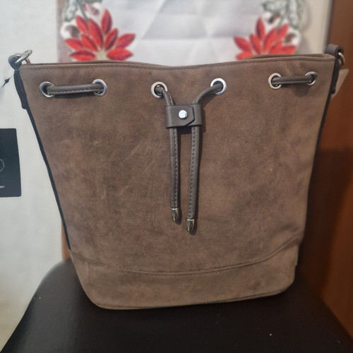 Women brown suede - brown,