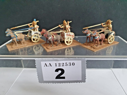 15mm mycenaean greek chariots - 15mm,