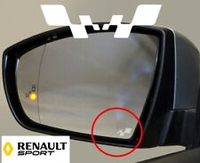 RENAULT RS R.S SPORT CLIO MEGANNE RS MIRROR STICKERS DECAL X2 2020+ TROPHY