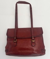 Vintage French Texier Leather Shoulder Bag  Very Good Condition RRP £200+