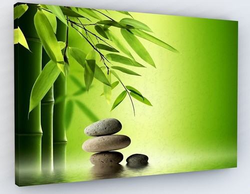 Japanese zen stones bamboo - japanese,