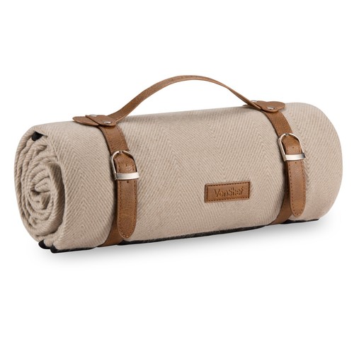 Picnic blanket person beige - 6,