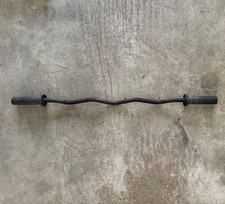 Mirafit Black Olympic EZ Bar