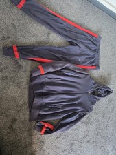 Vivienne Westwood Men’s Tracksuit Set – Navy with Red Trim –  Rare Design